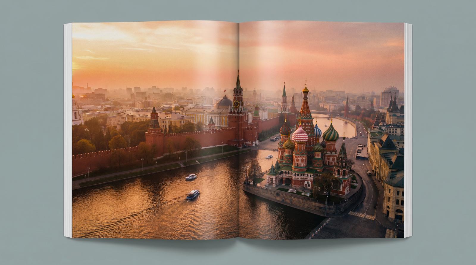 Moscow, Russia โ Golden domes and Kremlin